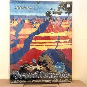 NEW Grand Canyon Metal Sign